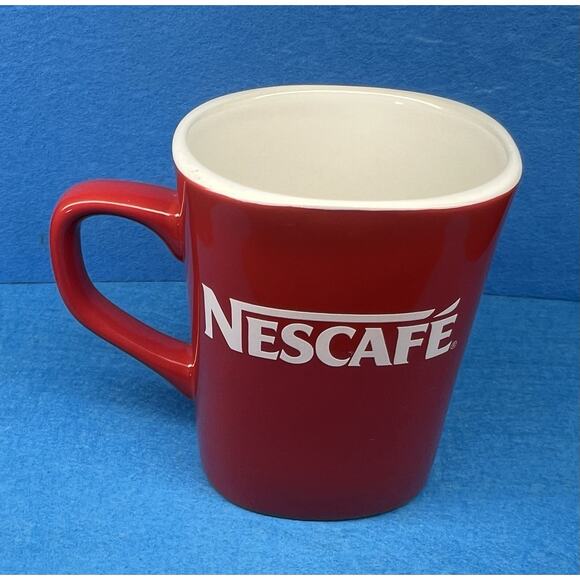 Vintage Nescafe Clasico Rounded Square Coffee Cup - Picture 1 of 7